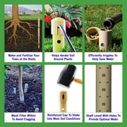 Deep Drip Irrigation Stake 36-Inch, Watering Spike For Palm Trees And Deep Rooted Trees, Drip System Parts Tubes, A-DD36, Single