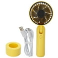 thumbnail image 2 of Portable Electric Fan,180 Degree Rotating Handheld Hand Held Fan Travel Supplies Precision Engineered, 2 of 14