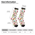 thumbnail image 2 of Logiee Ice Cream Popsicles Print Adult Socks for Men & Women,Calf Socks, Ankle Socks,Boots Socks,Breathable Casual Sock,Unisex Crew Socks, 2 of 6