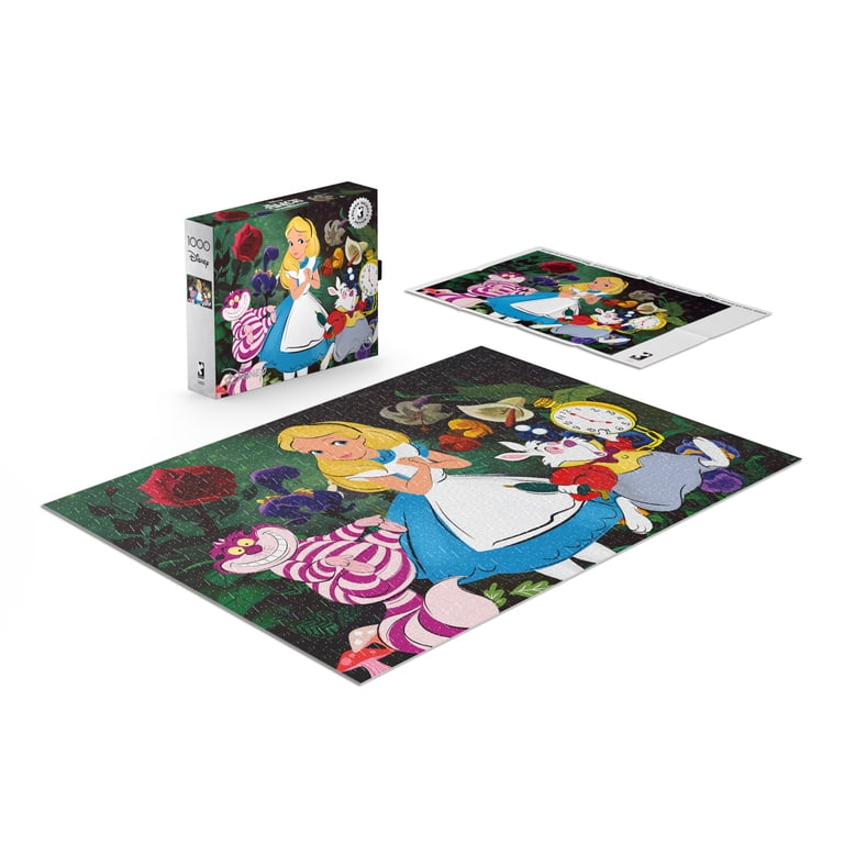 Ceaco 1000-Piece Silver Select Alice in Wonderland Interlocking