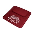 thumbnail image 2 of Juego de cojines para el suelo, para , meditación y charla. Rojo intenso, 2 of 8