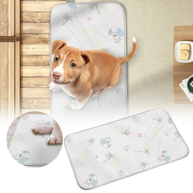 asddcavvf Pet Mat for Cats & Dogs Ice Silk Summer Pad With Cute Patterns Breathable Mesh Back Indoor Hot Weather Use Cool Pad for Dog Heated Blanket for Dogs Indoor Extra Small Dog Crate Bed