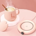 thumbnail image 4 of Chauffe tasse lectrique, Chauffe tasses caf avec arrt automatique, avec 3 niveaux de temprature, USB Tasse chauffante pour pour caf, lait, th, boisso, 4 of 5