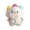 A001- Blue, variant on Small Cat Plush Mismatched Ear Ruffle Collar Single Piece for Home Decor Collectible Gifting
