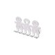 thumbnail image 3 of Lindo soporte para cepillo de dientes con ventosa para baño montado en la pared Smiley Emoji decoración del hogar, 1, talla única, 3 of 5