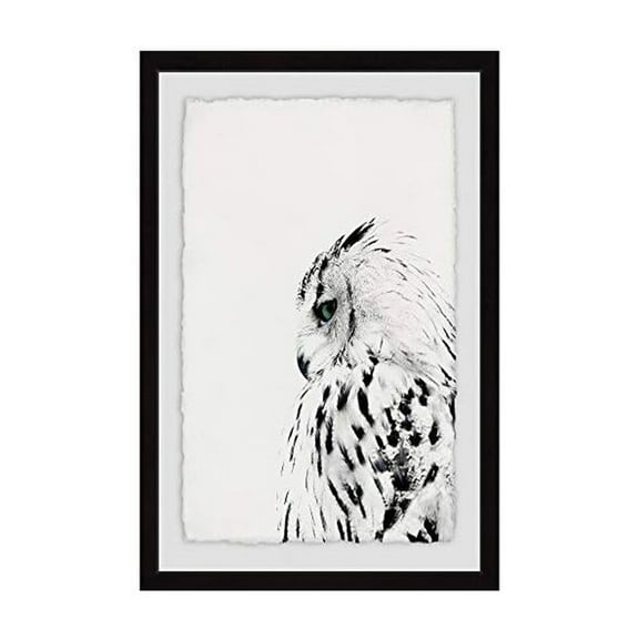 Steely Gaze Framed Painting Print