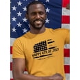 thumbnail image 2 of Happy 4Th Of July Flag T-Shirt Men -Image by Shutterstock, Male x-Large, 2 of 4
