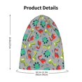 thumbnail image 4 of Honeii Cute Dinosaur Print Kids Knit Beanie Watch Hat ,Knit Cap for Boys and Girls, 4 of 7