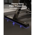 thumbnail image 5 of AIRHOP 0.56in Thick 96 Sq Ft Exercise Equipment Mats, 24 Tiles Upgraded Rubber Top with High Density EVA Foam, Large Interlocking Puzzle Gym Flooring for Home Gym, Heavy Weight Workout, 24 x 24in, 5 of 7