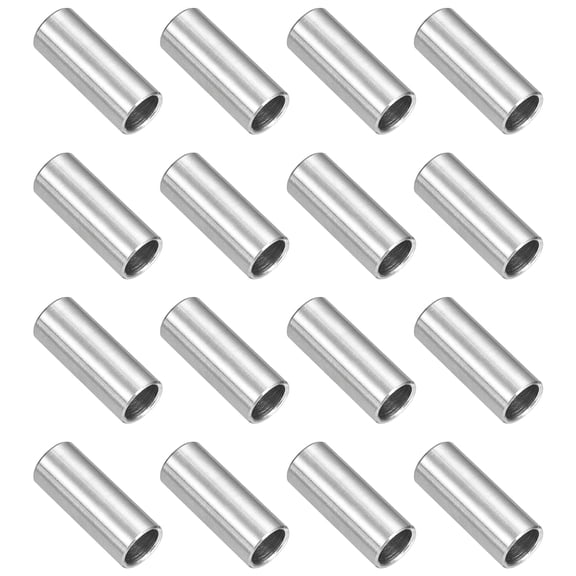 16Pcs 304 Stainless Steel Spacer 10mm OD x 8mm ID x 25mm Length for M8 Screw