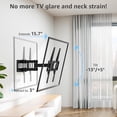 thumbnail image 2 of MOUNTUP Soporte de pared para TV con certificación UL, soporte de pared para TV de movimiento completo para la mayoría de televisores planos/curvos de 26 a 65 pulgadas, compatible con montantes de mad, 2 of 5