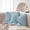 Blue, variant on 2 Pack Pink Soft Furry Bow Throw Pillows For Bed Couch Living Room Home Decor
