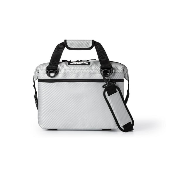 Enfriador suave AO Coolers Expedition Carbon Silver 12L
