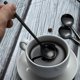 thumbnail image 5 of Cuchara de café espresso negra, cuchara de postre, cucharilla de té, 10 unidades, 5,24 pulgadas, 5 of 5