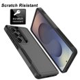 thumbnail image 4 of Galaxy S25 Ultra Case , 2 in 1 Phone Case for Samsung Galaxy S25 Ultra 5G 6.9 inch ,Takfox Shockproof Protection Heavy Duty Armor Hard Plastic & Rubber Rugged Full Body Bumper Cover- Black, 4 of 11