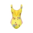thumbnail image 2 of Traje de baño de una pieza para mujer, color a juego, sexy, sin espalda, ajustado, para vacaciones en aguas termales, natación, 2 of 4
