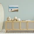 thumbnail image 3 of Stupell Industries Calm Pelican on Beach Landscape Painting Gallery Wrapped Canvas Art Print Wall Art, 24 x 16, 3 of 8