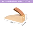 thumbnail image 2 of Cuña para puerta de madera, cuñas para puertas antideslizantes para juntas de puerta de 0.2” - 1.4”, 2 of 6