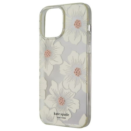 UPC 191058141941 product image for Kate Spade Protective Hardshell Case for iPhone 13 Pro Max - Hollyhock / Clear | upcitemdb.com