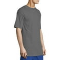 thumbnail image 5 of Hanes Beefy-T Men's T-Shirt Big & Tall Sizes Heavyweight Cotton Short Sleeve Full Cut Crewneck, 5 of 7