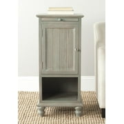 Safavieh Jezabel One Cabinet End Table w/ Pull Out Tray
