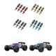 thumbnail image 5 of Amortiguador de metal 4 Piezas Para SCY 16101 16102 16103 1/16 RC Car yuxing rojo, 5 of 5