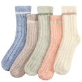 thumbnail image 1 of Calcetines tipo pantuflas Fuzzy Socks Tavaleu para mujer, acogedores, de invierno, 1 of 6