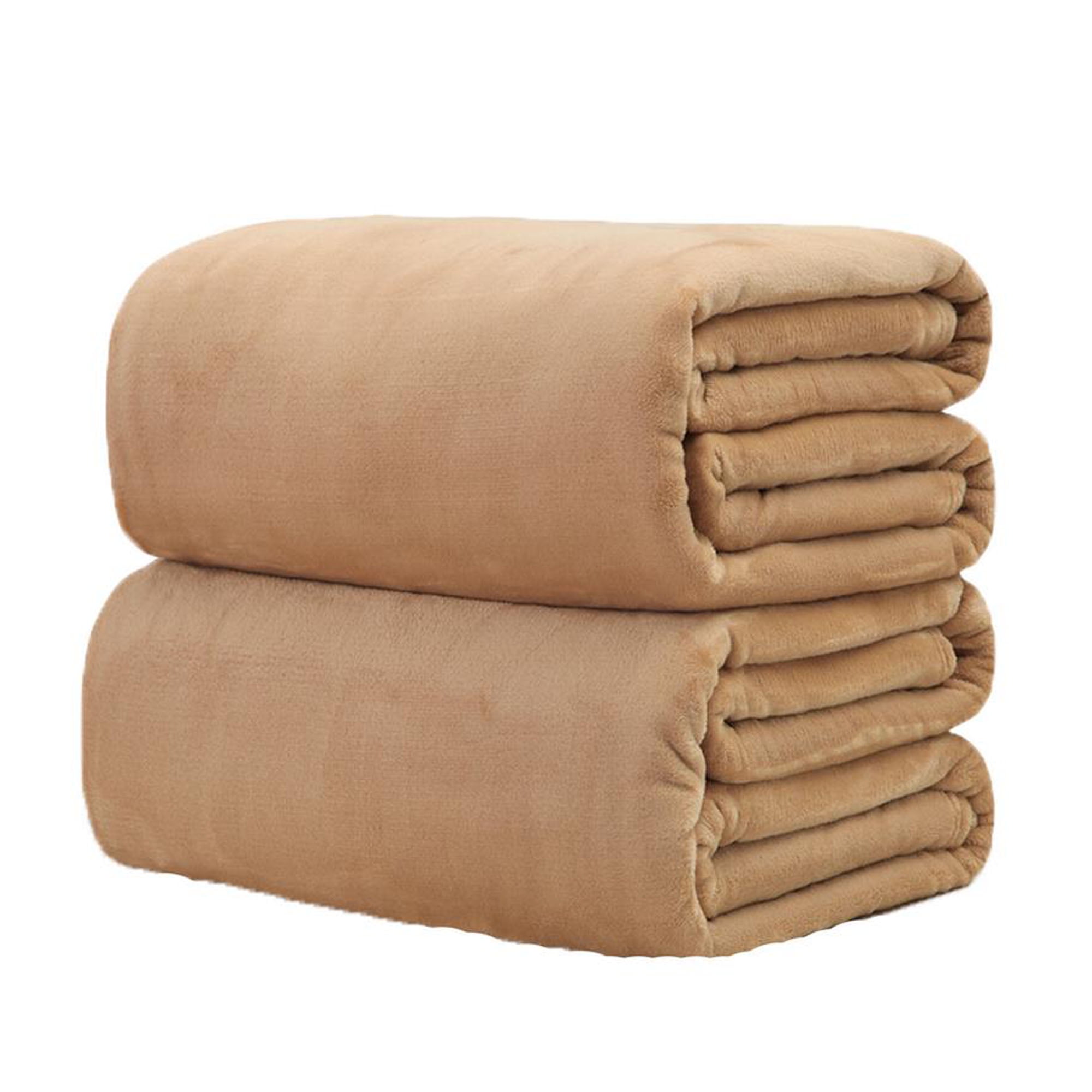 Home Hotel Throw Blanket Warm Flannel Soft Plush Bedding Rug 100*70cm one 