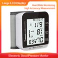 thumbnail image 1 of Monitor de Presión Arterial de Muñeca Automático y Compacto, Pantalla Grande LCD, Sin Voz en Inglés, Diseño Cómodo, Ideal para Uso Doméstico, Sin Pilas Incluidas., 1 of 6