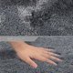 thumbnail image 3 of Scalloped Round Shower Mat, Microfiber Quarter Round Shower Mat, Machine Washable, Non-Slip, Gray, 45x100cm, 3 of 5