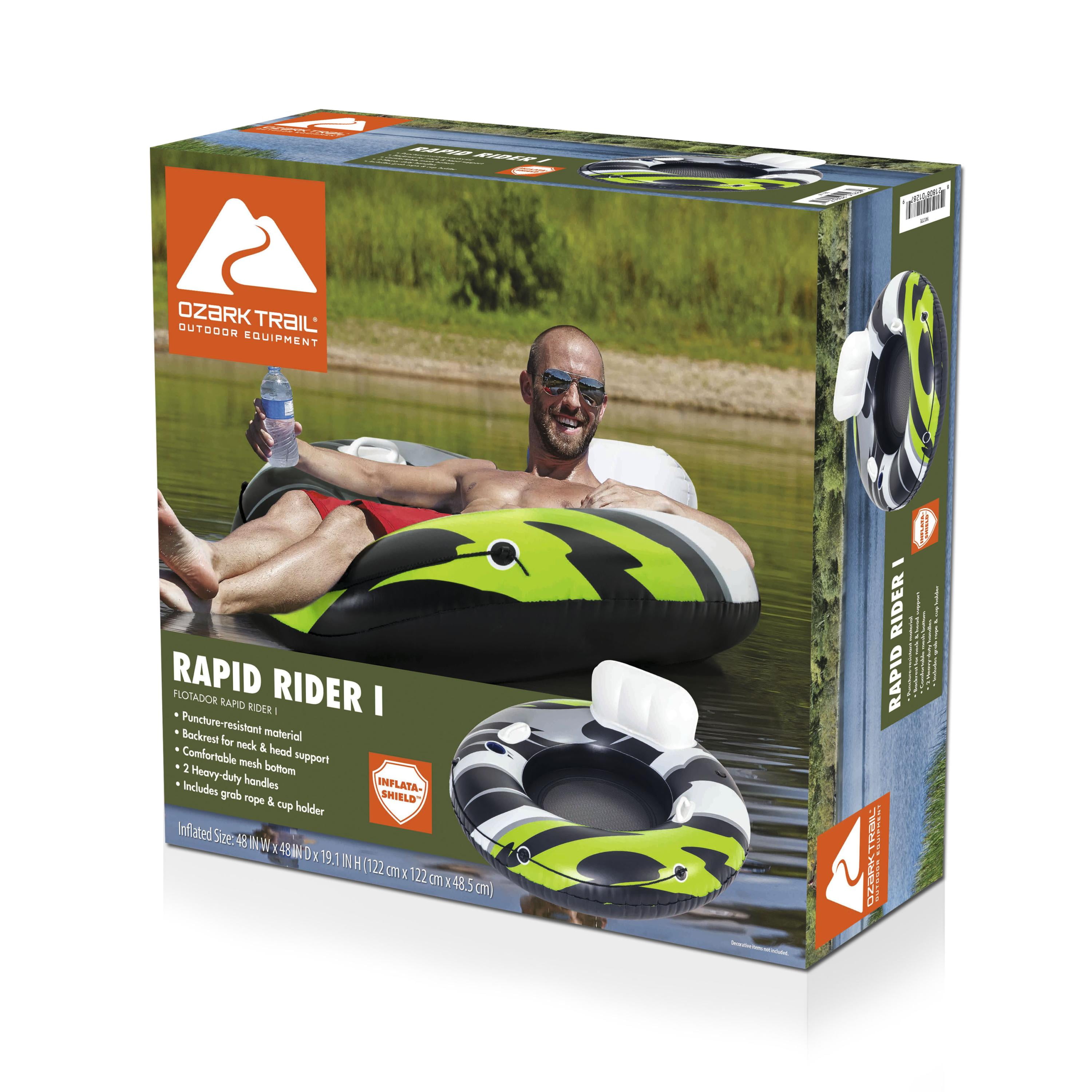 Ozark Trail Inflatable Tube Rapid Rider I- Single Rider