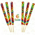 thumbnail image 6 of 6 Jumbo Twisty Rainbow Lollipops Individually Wrapped (Non Broken), Mixed Fruit Flavor 12" Inch Long Suckers Great Party Favors & Holiday Decorations, 6 of 9