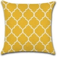 thumbnail image 3 of Pillow Covers 18x18 Set of 4, Modern Sofa Throw Pillow Cover, Decorative Home Outdoor Linen Fabric Geometric Pillow Case for Couch Bed Car 45x45cm, Yellow, 3 of 6