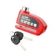 thumbnail image 4 of Alarma de bloqueo de disco de bicicleta 130dB Rojo perfecl, 4 of 8