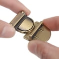 thumbnail image 3 of Accessories DIY Handbag Bag Metal Turn Lock Closure Bag Parts Purse Luggage Hardware Durable Clasp GOLD 3.2X2.6CM STYLE 2, 3 of 8