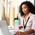 thumbnail image 4 of GEDUX 24oz Insulated Stainless Steel Water Bottle with 2 Leak Proof Lids (Spout Lid and Straw Lid) Wide Mouth for Sports and Travel, 4 of 7