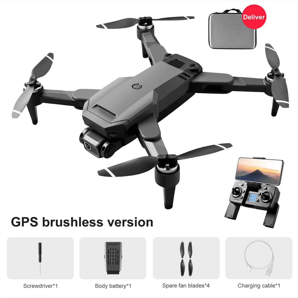 S109 5G GPS Drone 4K Profesional Brushless Motor FPV WiFi Quadcopter Without Radar Obstacle