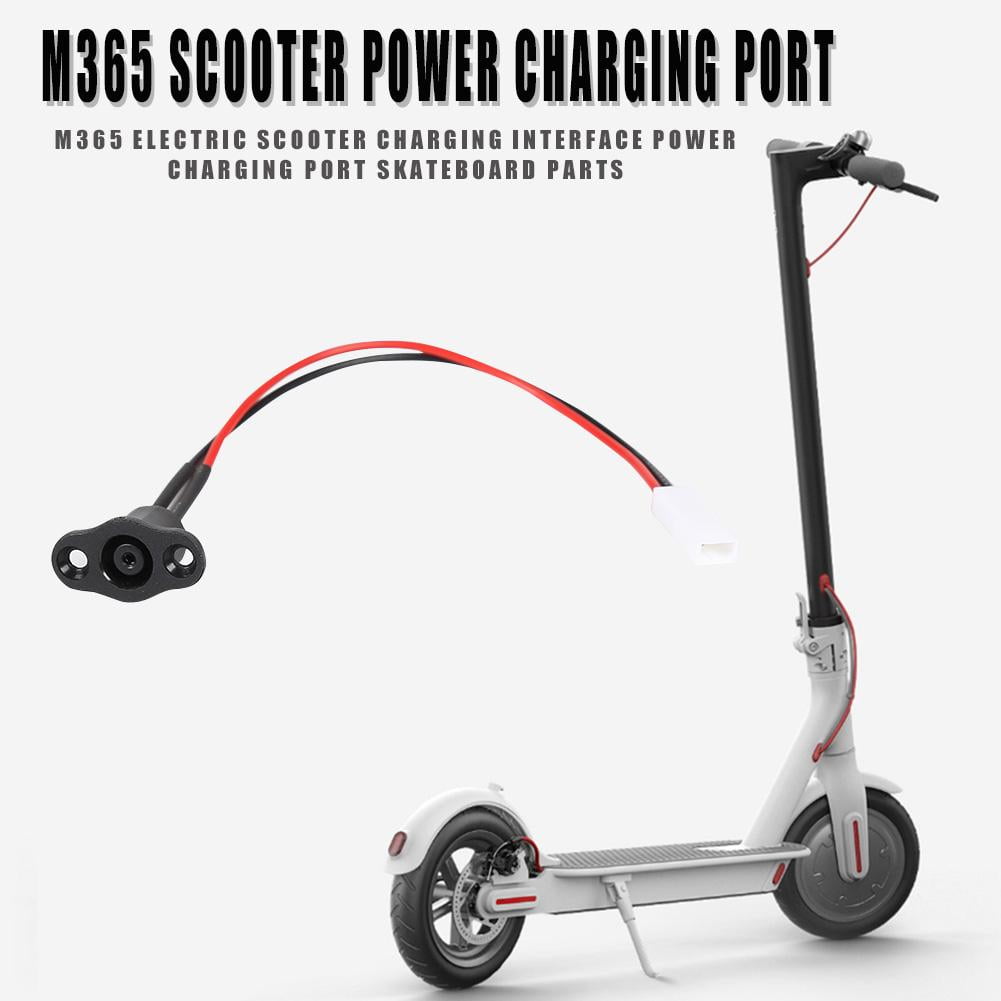M365 Electric Scooter Charging Interface Skateboard ABS Power Charging Port C#P5 