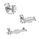 thumbnail image 4 of Juego de accesorios de baño de 4 piezas, toallero, ganchos para bata, soporte de papel higiénico, acero inoxidable 304, 4 of 8