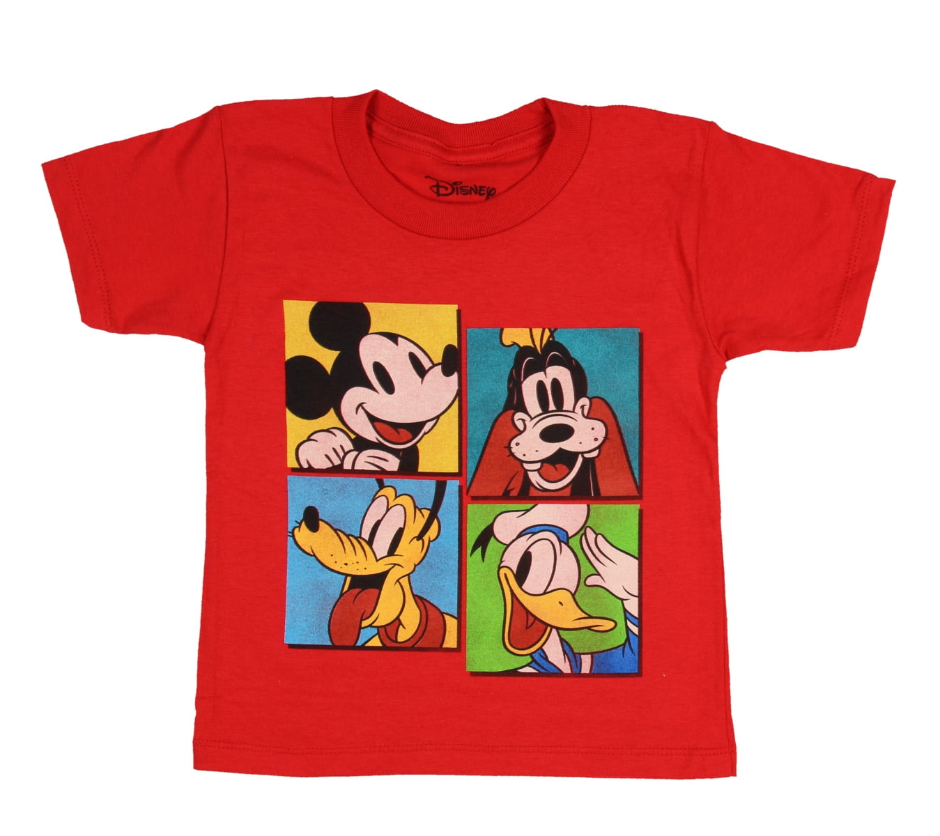 Disney Mickey Mouse Donald Duck and Pluto T-Shirt à Manches Longues pour bébé garçon