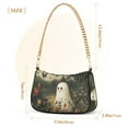 thumbnail image 3 of FORMRS Womens Shoulder Bag with Chain Strap Clutch Purse Cute Tote Handbag, Ghost in Strawberry Fields, 3 of 7