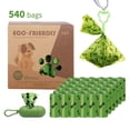 thumbnail image 2 of Bolsas biodegradables para excremento de perro, 540 unidades, a prueba de fugas, 2 of 6