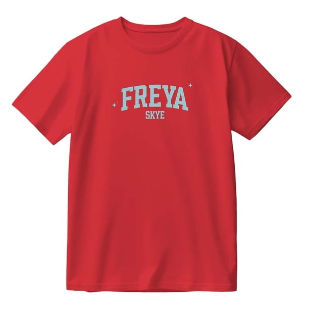 Freya Skye Merch Camiseta de algodón para mujer y hombre, camiseta de manga corta con cuello redondo