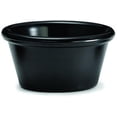 thumbnail image 1 of Winco Commercial-Grade Plastic Ramekin/Dipping Sauce Cup, Smooth, 6 Ounce, Black (12 Pack), 1 of 1