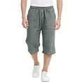 thumbnail image 3 of Bovxnpu Unisex Girls Wide Leg Capris Pants Linen Cotton Girls Shorts Pants, 3 of 8