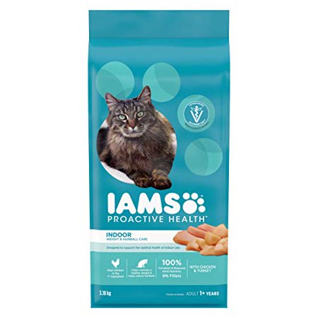 IAMS PROACTIVE HEALTH Adult Dry Cat Food - Indoor Weight & Hairball ...