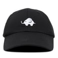 thumbnail image 4 of DALIX Cute Elephant Hat Cotton Baseball Cap in Black, 4 of 7