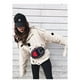 thumbnail image 3 of Champions Bordado Campeones Un Hombro Riñonera Negro Azul Cinturón Bolsas De Cintura Moda Hombres Mujeres Teléfono De Viaje Calle Hip Hop Cross Body Chest, 3 of 4