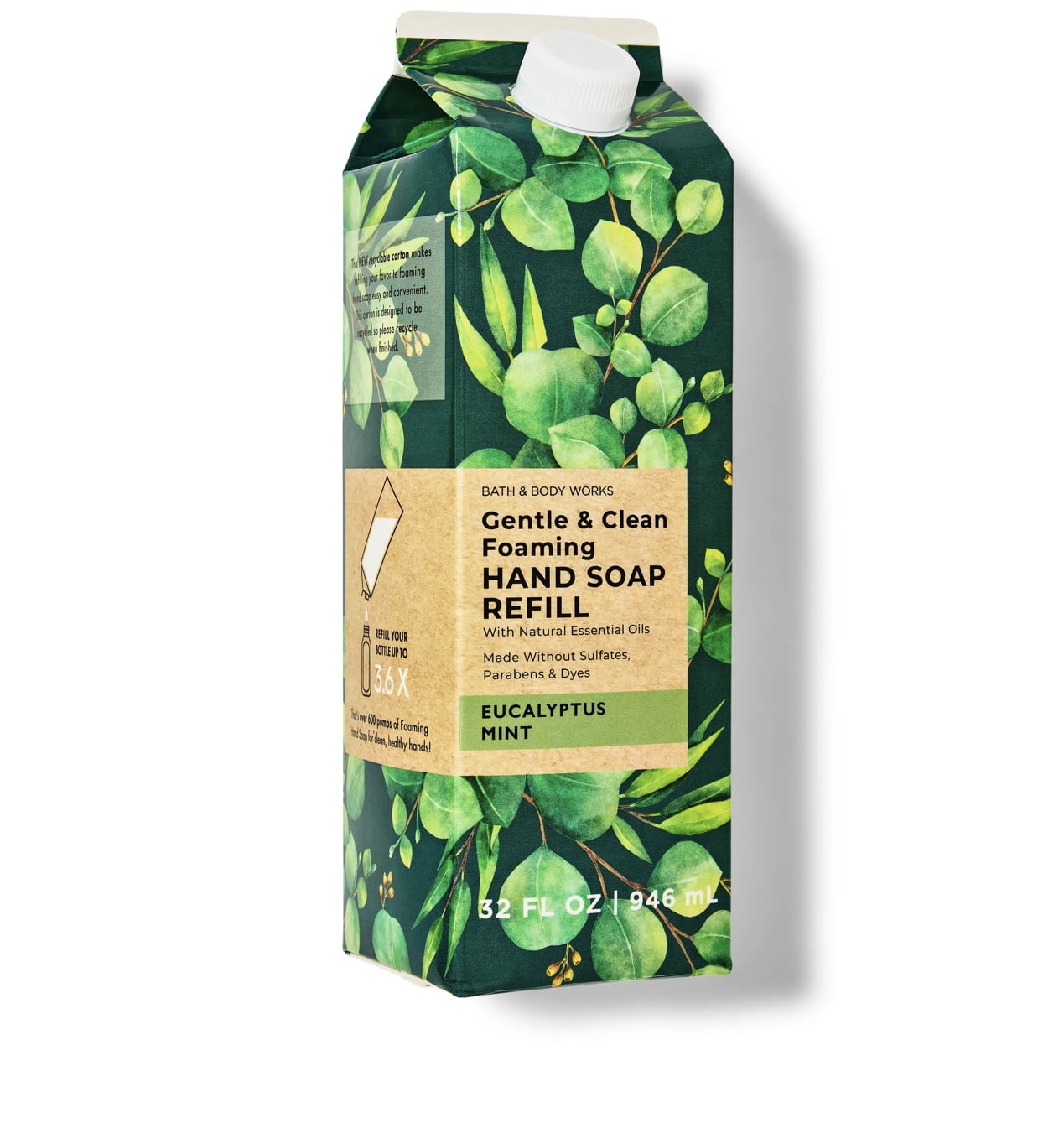 Bath & Body Works Eucalyptus Mint Gentle & Clean Foaming Refill 32oz