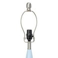 thumbnail image 5 of Lalia Home Stylus Table Lamp with White Fabric Shade, Blue, 5 of 5